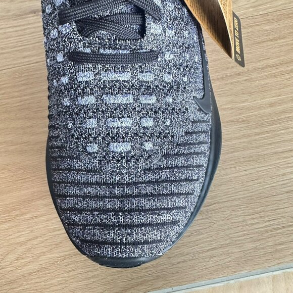 ✨Nike React X Infinity Run 4 Size 7.5 Men's Running Shoes Black/White DR2670-003 - Picture 10 of 11